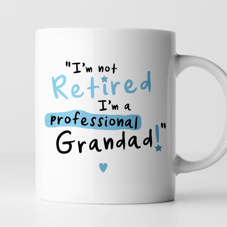 Personalised I'm Not Retired I'm A Professional Grandad Mug product image