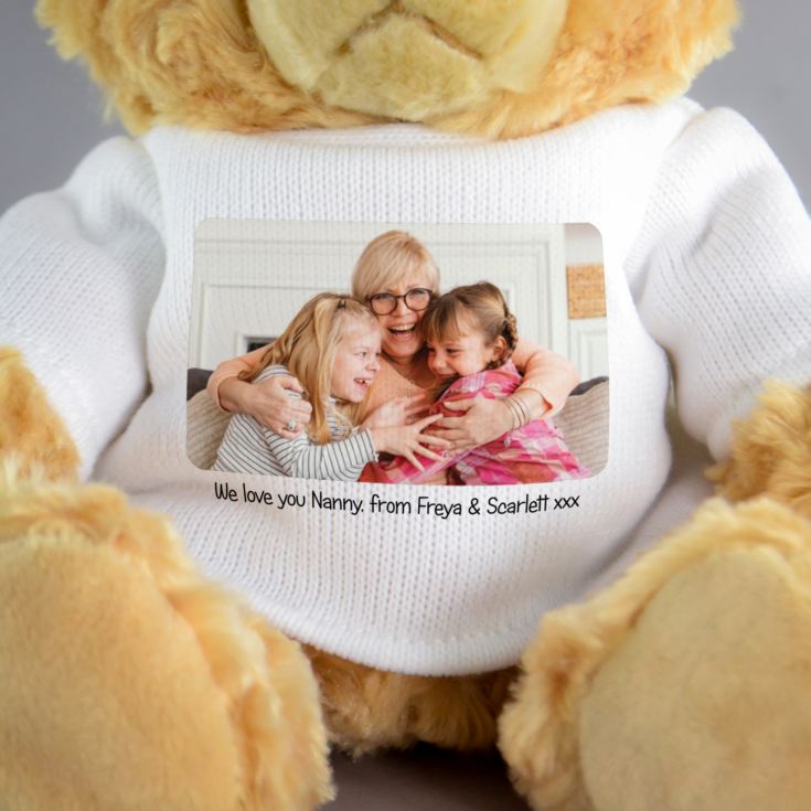 Personalised Photo Upload Bear product image