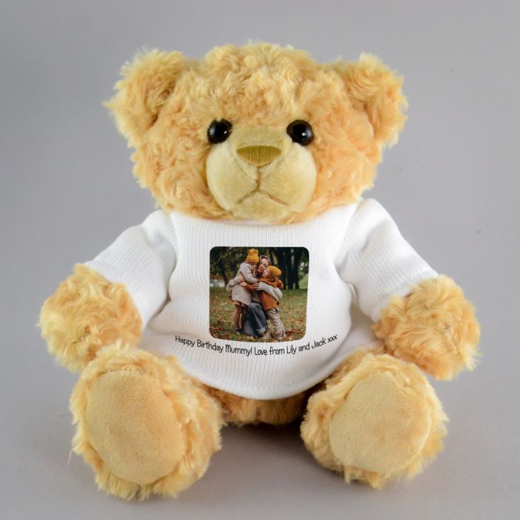 Personalised Photo Upload Bear product image