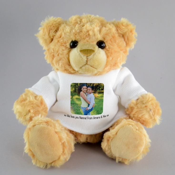 Personalised Photo Upload Bear product image