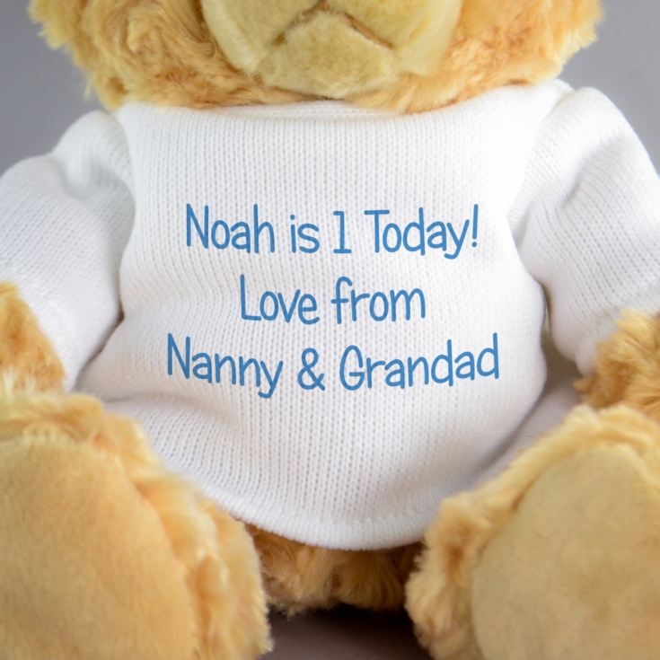 Personalised Teddy Message Bear product image