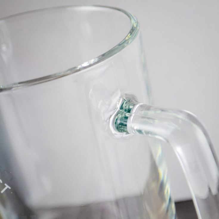 Personalised Groomsman Glass Stern Tankard product image