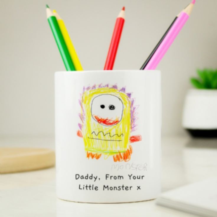 Personalised Childrens Drawing Storage Pot product image