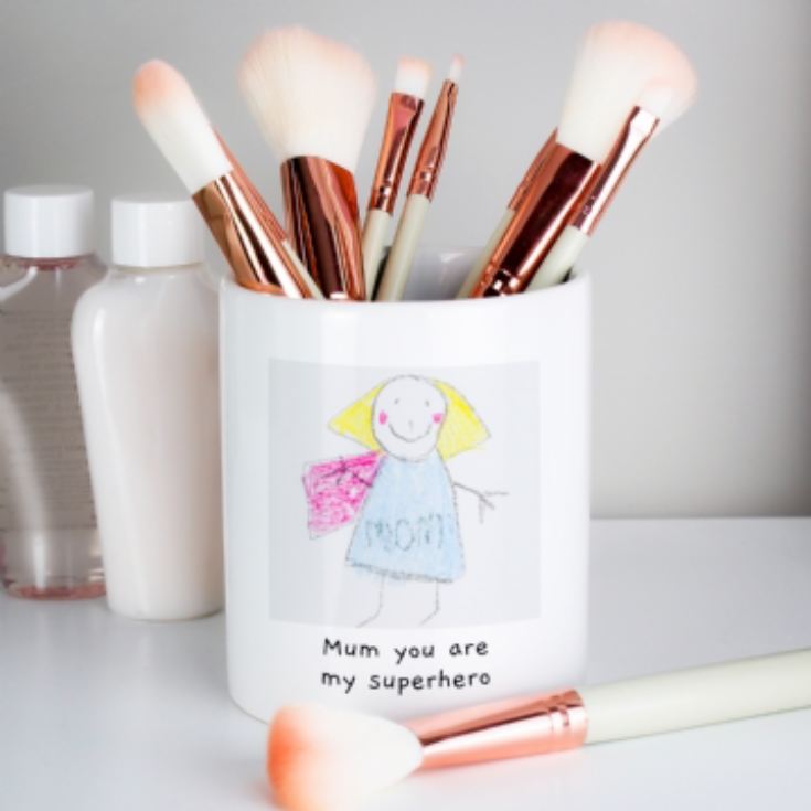 Personalised Childrens Drawing Storage Pot product image