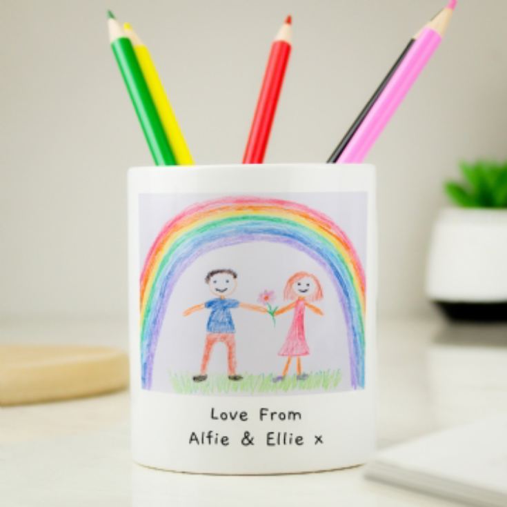 Personalised Childrens Drawing Storage Pot product image