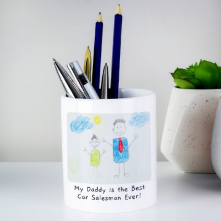 Personalised Childrens Drawing Storage Pot product image