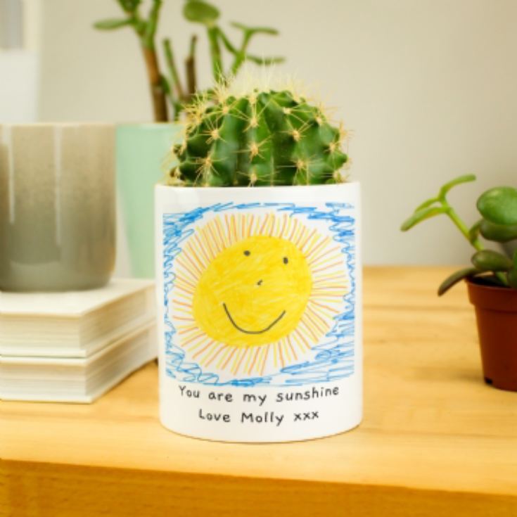 Personalised Childrens Drawing Storage Pot product image