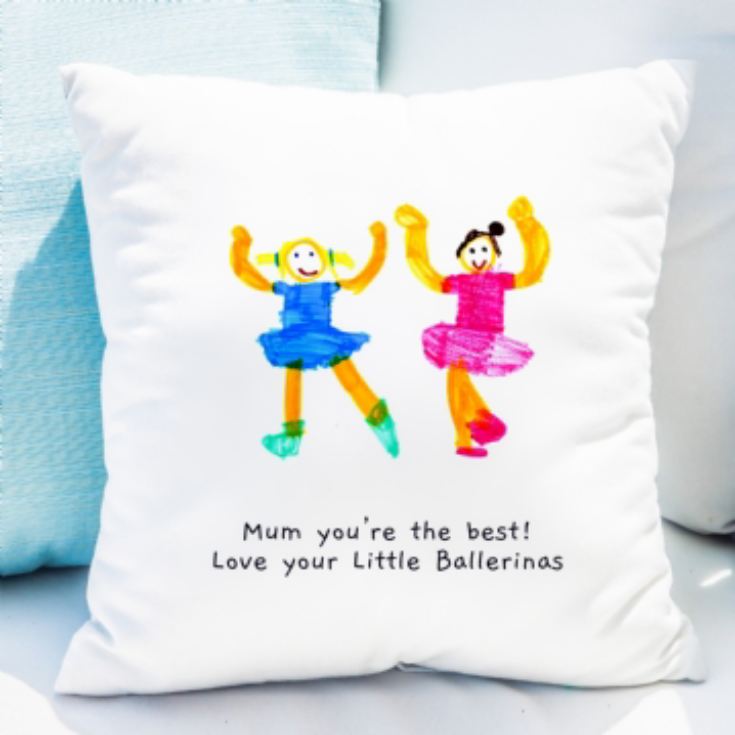 Personalised Childrens Drawing Cushion product image