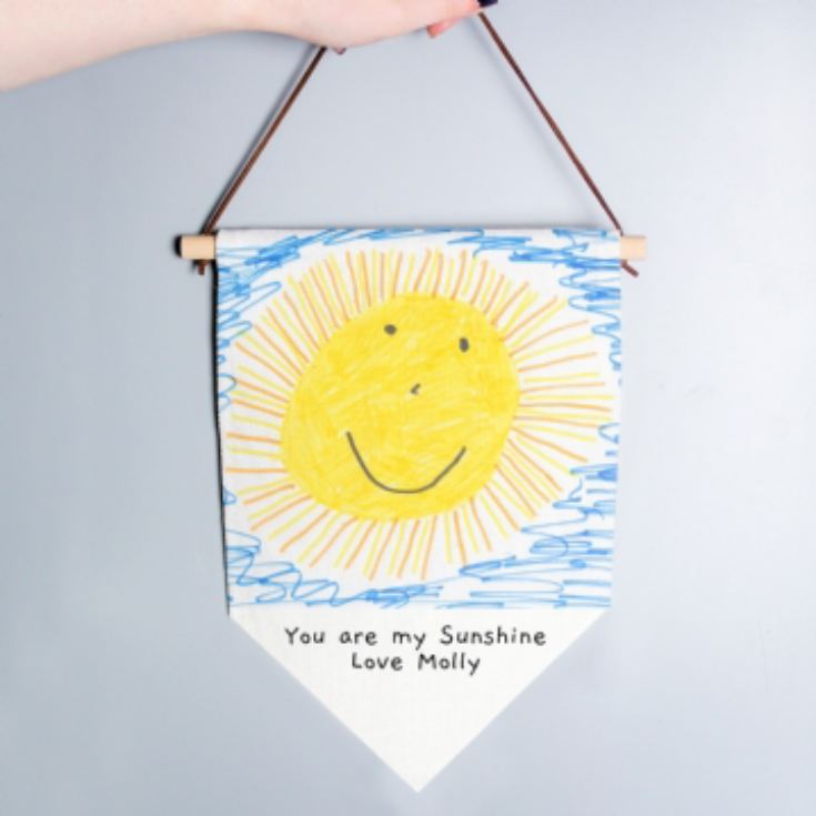 Personalised Childrens Drawing Hanging Banner product image