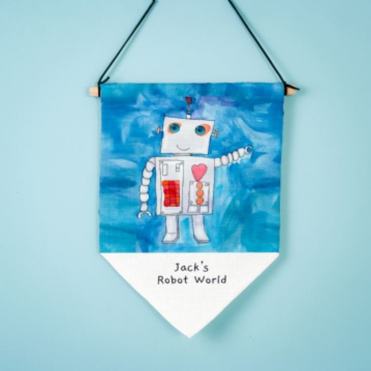 Personalised Childrens Drawing Hanging Banner product image