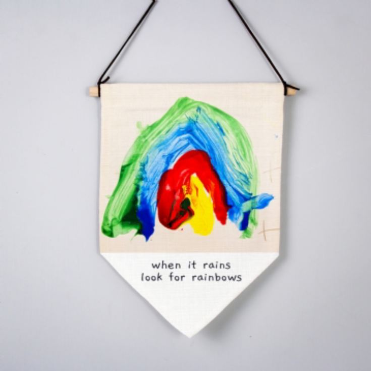 Personalised Childrens Drawing Hanging Banner product image