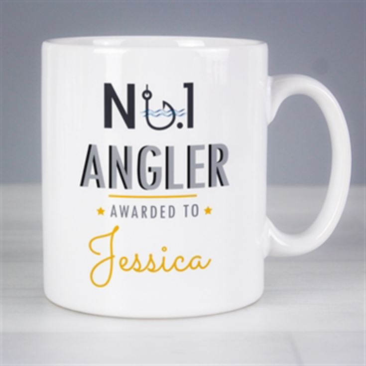 Personalised No.1 Angler Mug product image