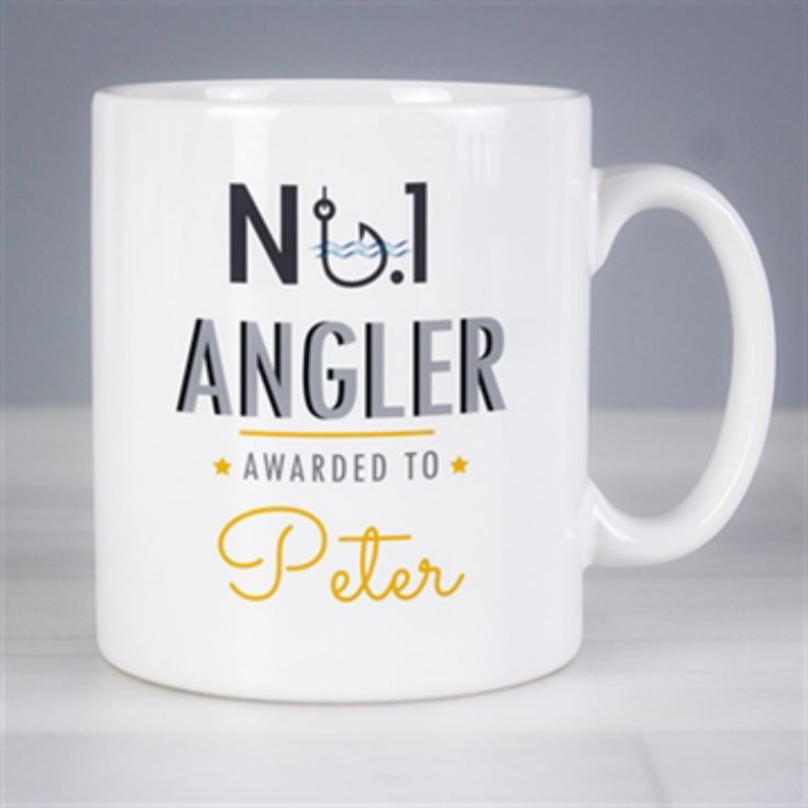 Personalised No.1 Angler Mug product image