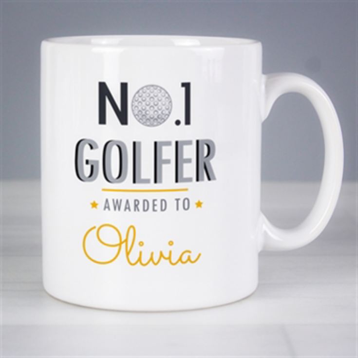 Personalised No.1 Golfer Mug product image