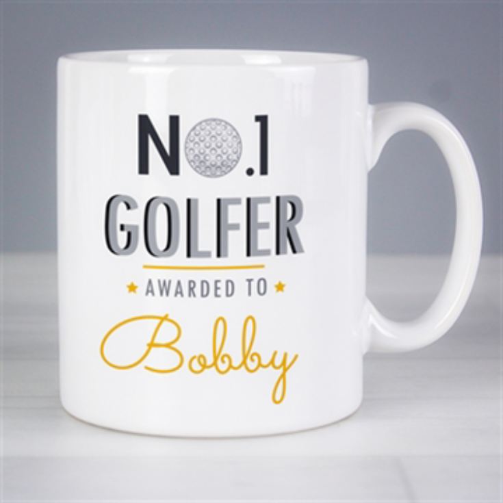 Personalised No.1 Golfer Mug product image