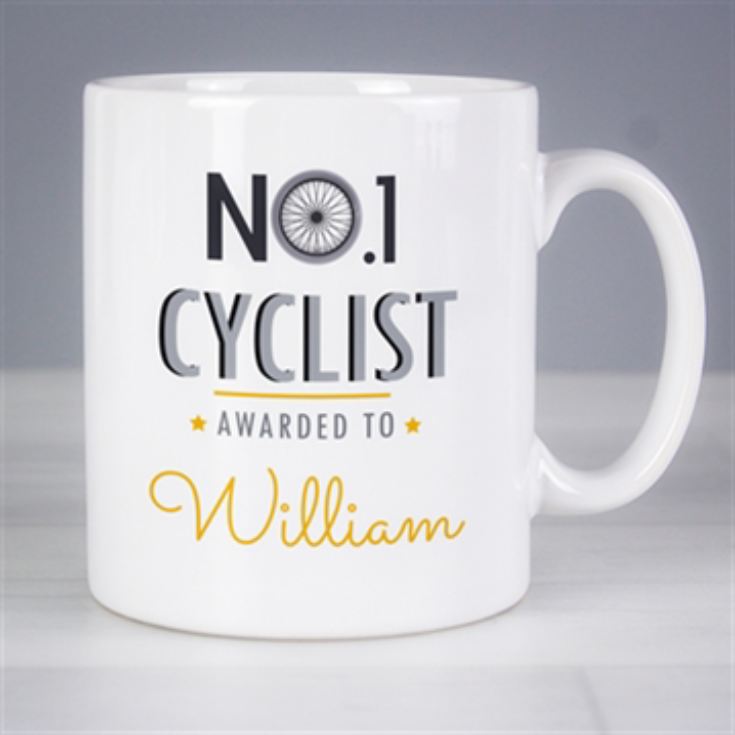Personalised No.1 Cyclist Mug product image