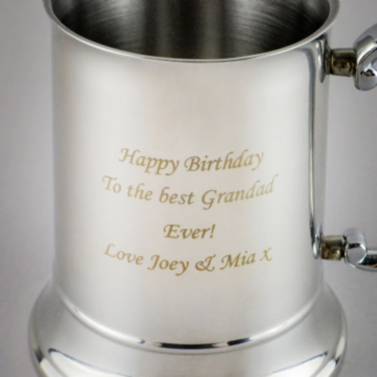 Stainless Steel Personalised Tankard product image
