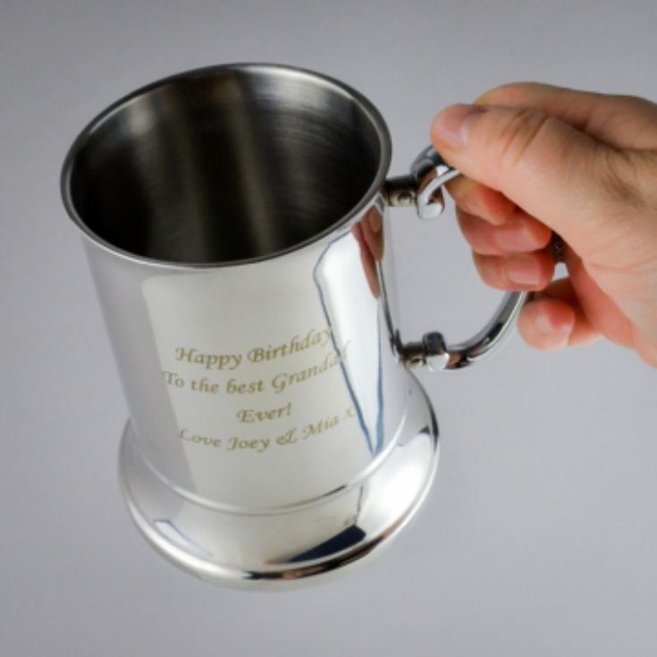 Stainless Steel Personalised Tankard product image
