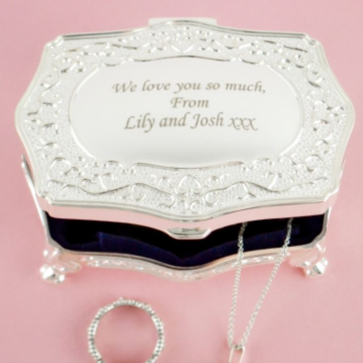 Personalised Trinket Box - Antique Finish product image