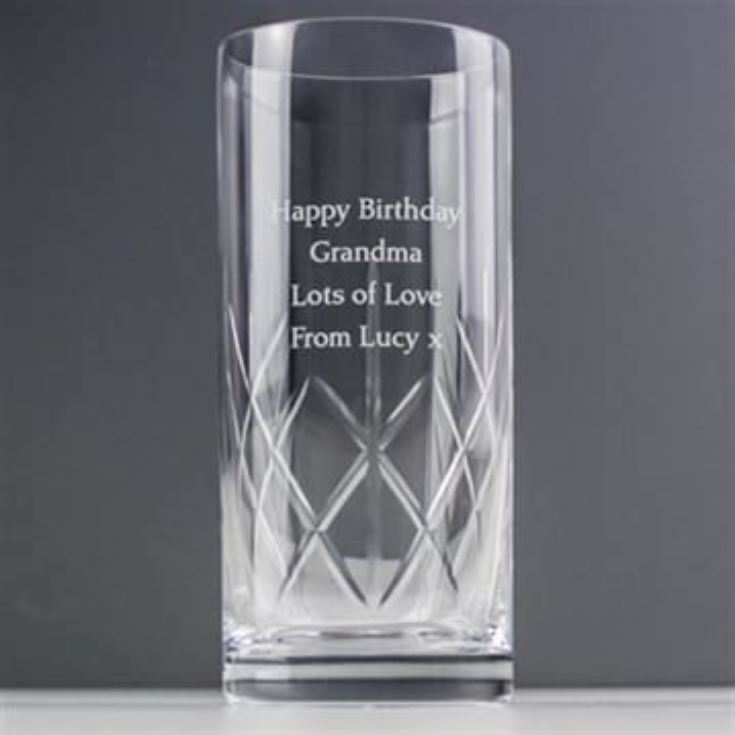 Crystal Personalised Hi-Ball Glass product image