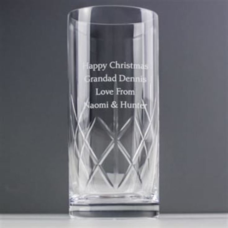 Crystal Personalised Hi-Ball Glass product image