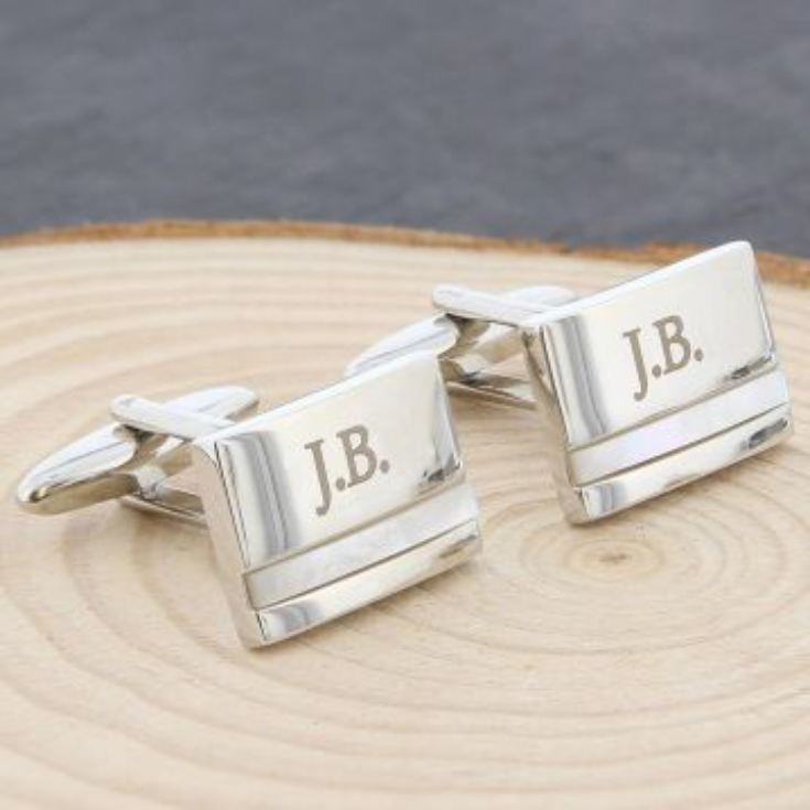 Mother of Pearl Personalised Cufflinks product image