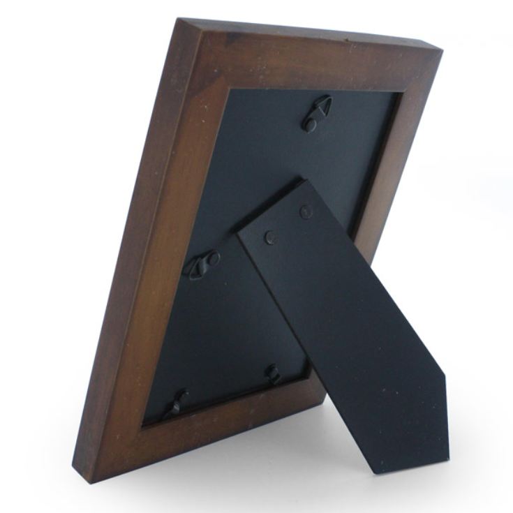 Engraved Dark Oak Wooden Photo Frame product image