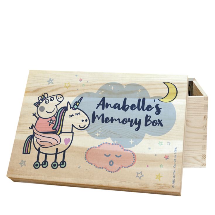 Personalised Peppa Pig™ Memory Box product image