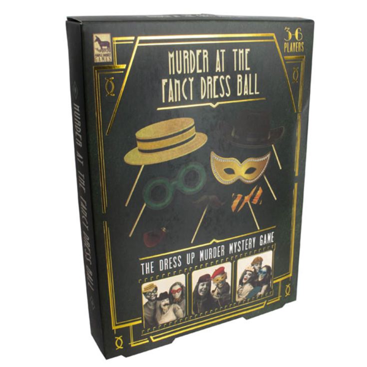 Murder At The Fancy Dress Ball Mystery Game product image