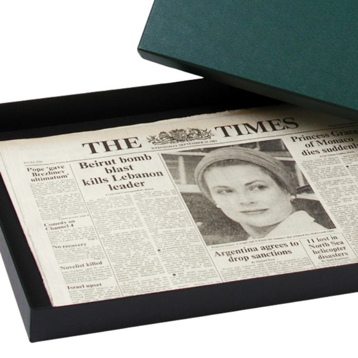 Premium Gift Boxed Original Newspaper The Gift Experience