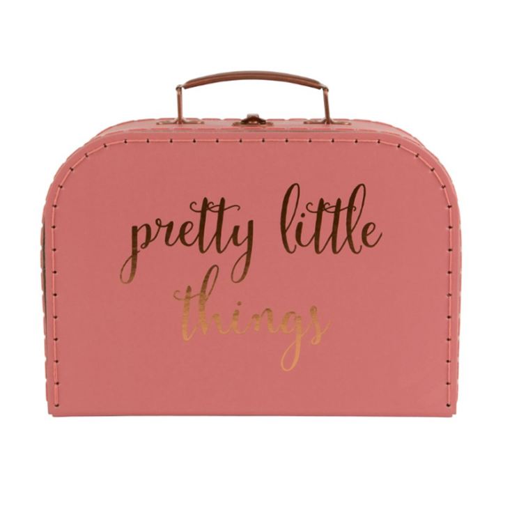 Pretty Little Things Suitcase Jewellery Box The Gift Experience