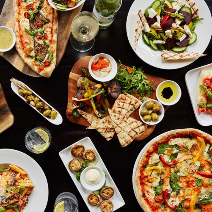 Three Course Meal with Glass of Wine for Two at Prezzo The Gift