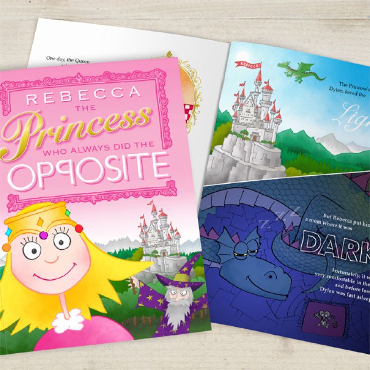 The Princess Who Always Did the Opposite Personalised Book product image