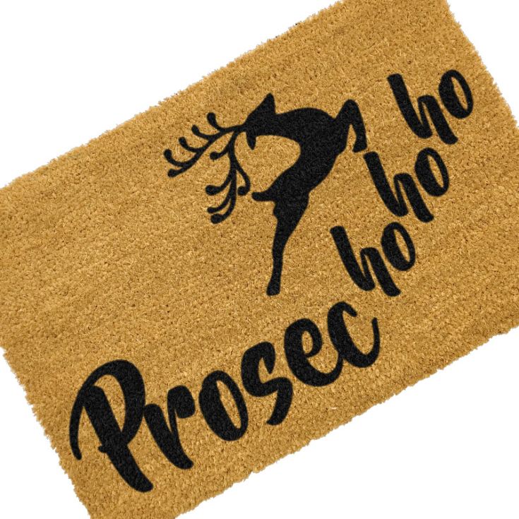 Prosecho-ho-ho Christmas Doormat product image