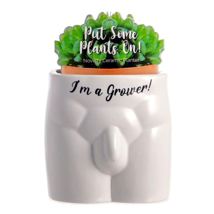 Put Some Plants On, I'm A Grower Plant Pot product image