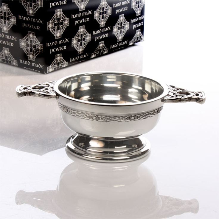 Personalised Pewter Quaich Bowl product image