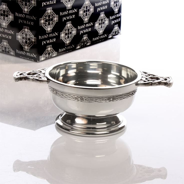 Personalised Pewter Quaich Bowl The Gift Experience