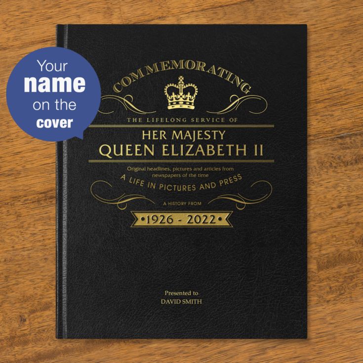 Queen Elizabeth Memorial Newspaper Book - A Life in Pictures & Press product image