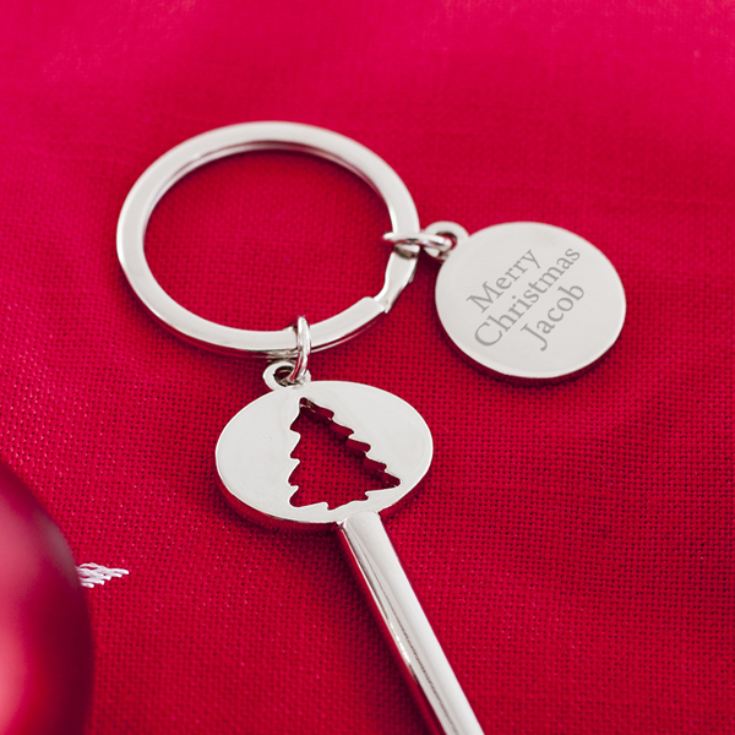 Shiny Christmas Tree Santa Key The Gift Experience