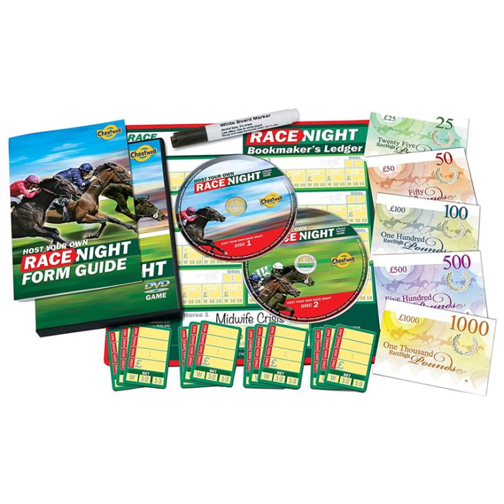 Host Your Own Horse Race Night DVD Game product image