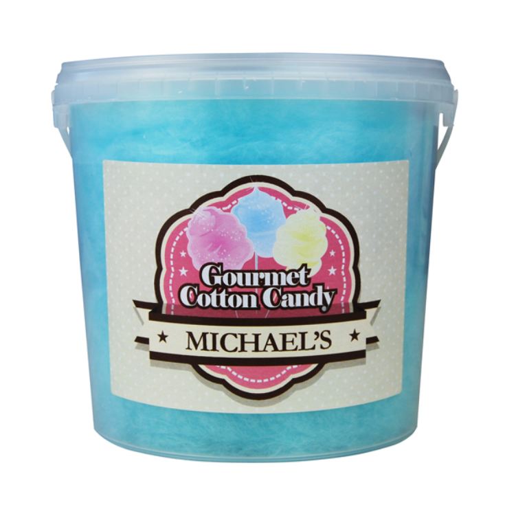 Personalised Bucket of Candy Floss - 8 Flavours product image