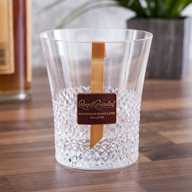 Personalised Royal Brierley Luxury Crystal Antibes Whisky Tumbler product image