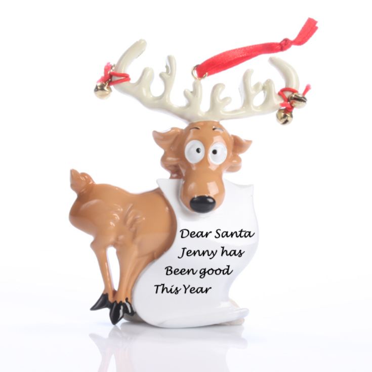 Reindeer Scroll Ornament product image