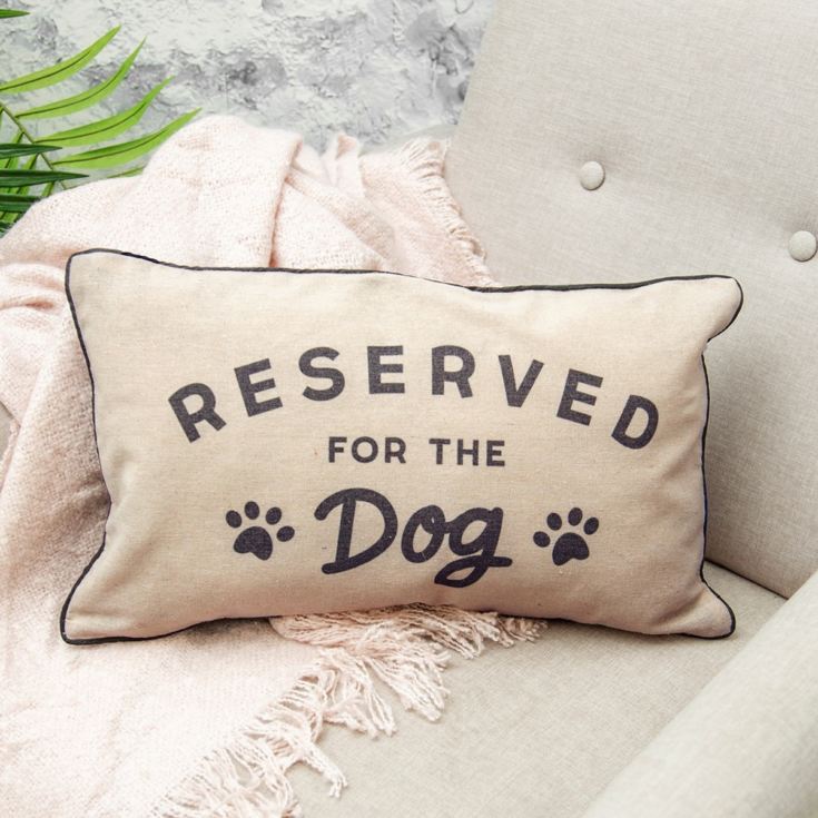 Reserved For Dog Cushion product image