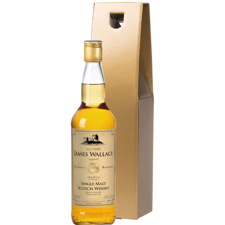 Personalised Retirement Malt Whisky product image