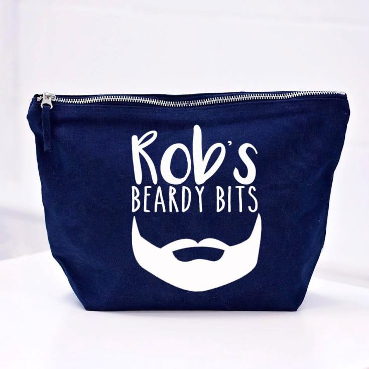 Personalised Beardy Bits Wash Bag product image