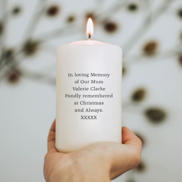 Personalised Robin Appear When Loved Ones Are Near Candle product image