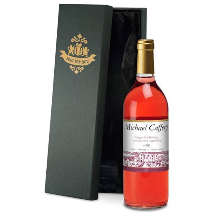 Personalised Rosé Wine product image