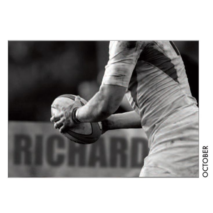 Personalised Rugby Calendar product image