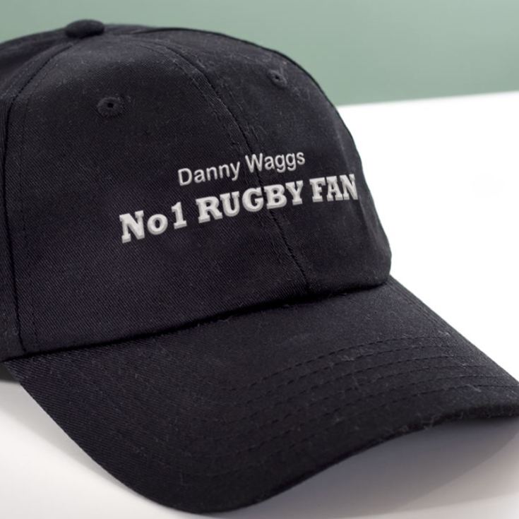 Personalised No1 Rugby Fan Cap product image